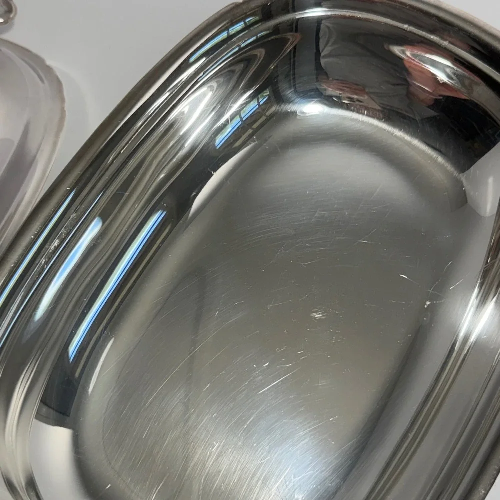 Reed & Barton Mayflower 5001 Silverplate Double Vegetable Serving Dish
